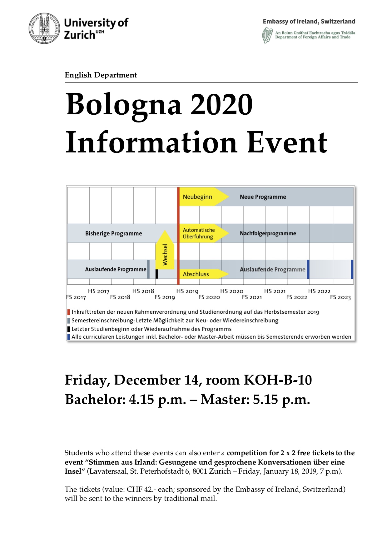 Bologna 2020 Information Event