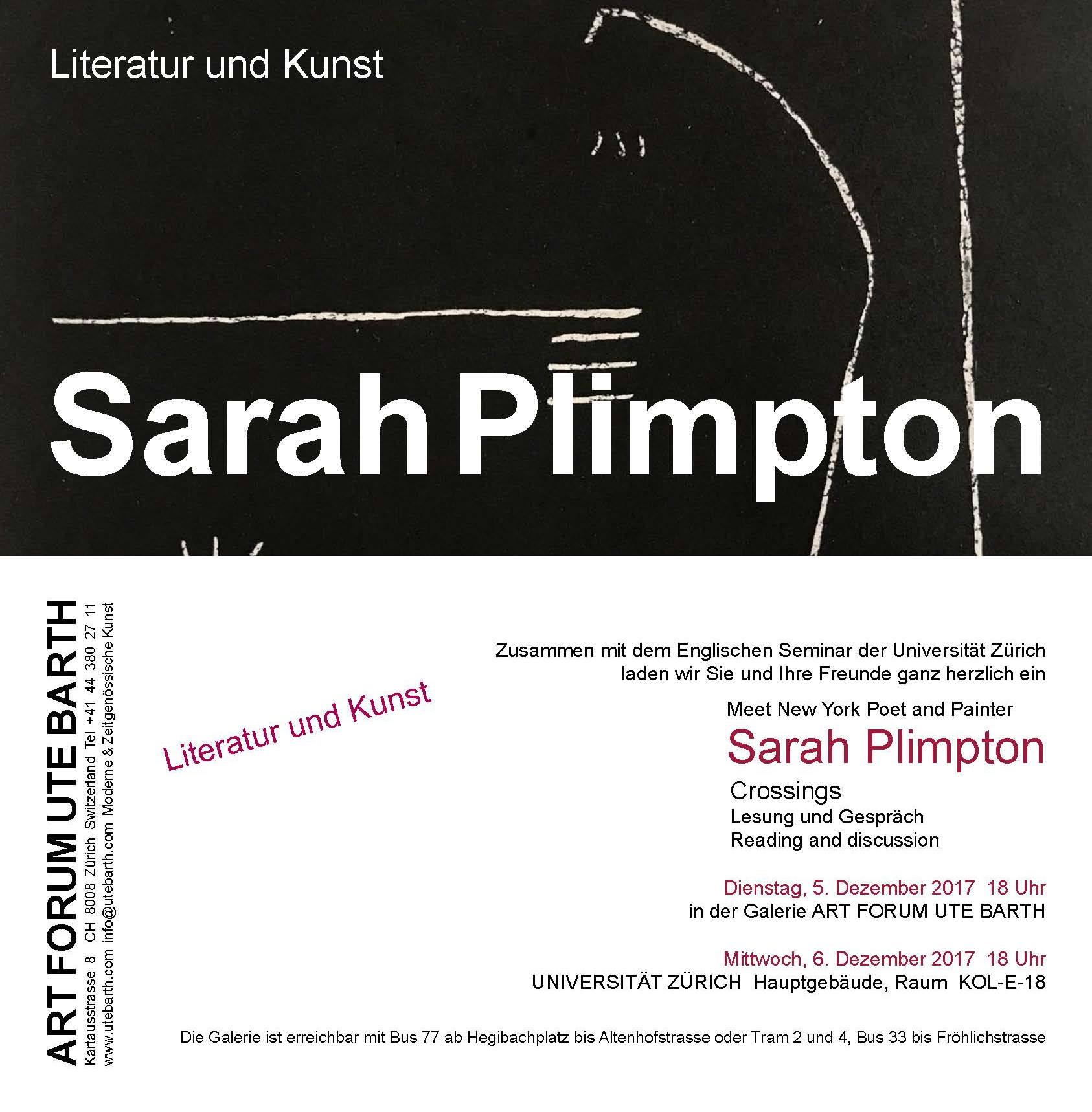 Sarah Plimpton - Crossings