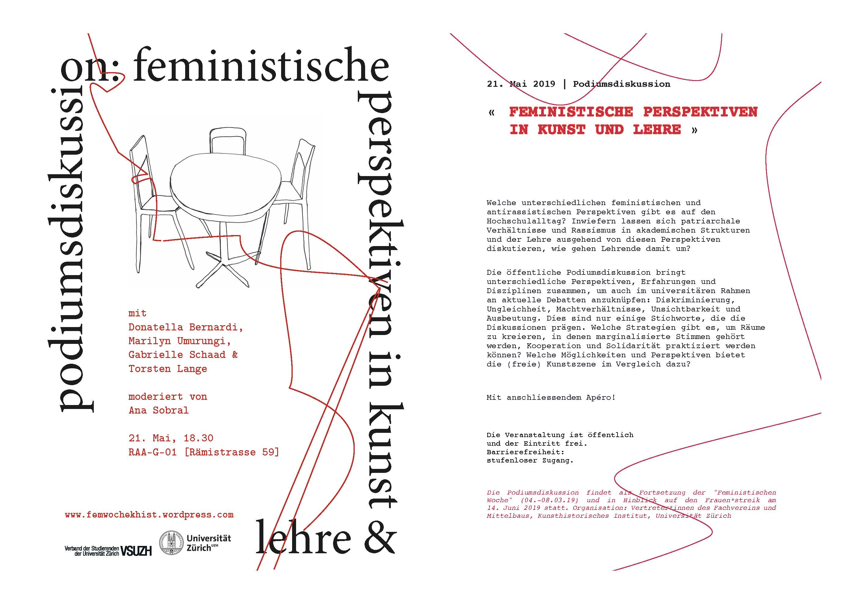Feministische Perspektiven in Kunst & Lehre