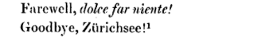 James Joyce, "Goodbye, Zurich"